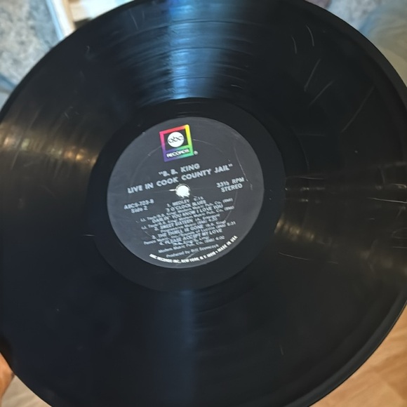 NO LONGER FOR SALE 70’s Vintage‎ B.B. King Live in Cook County Jail Vinyl Album - Picture 5 of 6